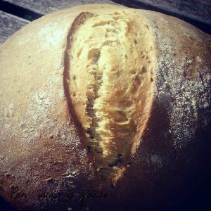 pan de aceite y anis - pan uvas y queso