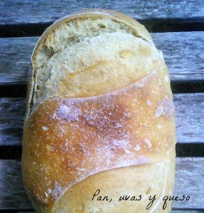pan basico 750 gramos - pan uvas y queso