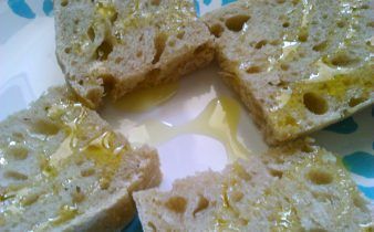 pan payes - pan uvas y queso
