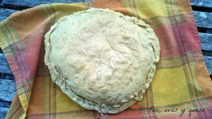 panades de sant vicent - pan uvas y queso