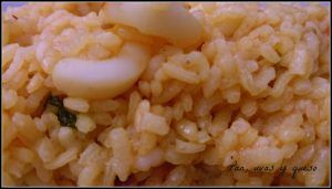 arroz a banda - pan uvas y queso