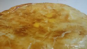 pizza parigina - pan uvas y queso