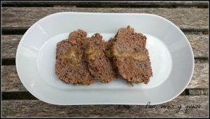 polpettone a la fiorentina - pan uvas y queso