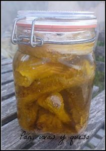 fridura de la jarra - pan uvas y queso