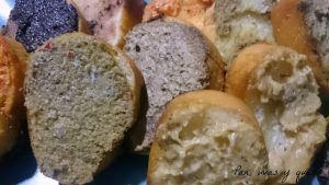 pan sorpresa - pan uvas y queso