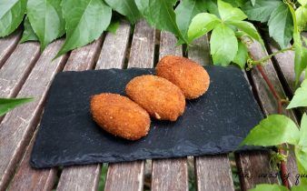 croquetas de compango thermomix - pan uvas y queso - p