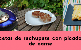 recetas de rechupete con picadora de carne - pan uvas y queso