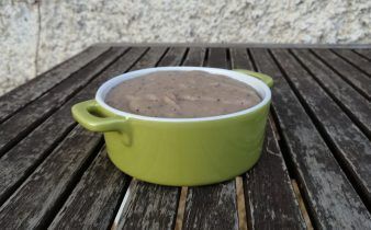 green tea curd crockpot - pan uvas y queso