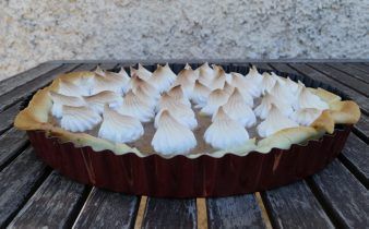green tea pie - pan uvas y queso