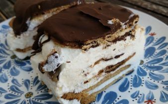 semifrío de mascarpone thermomix - pan uvas y queso