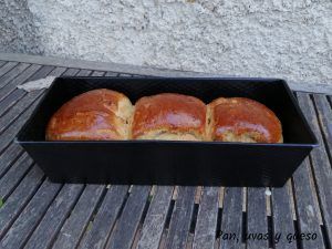 brioche thermomix - pan uvas y queso