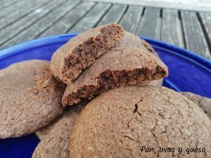 cookies de nutella thermomix - pan uvas y queso