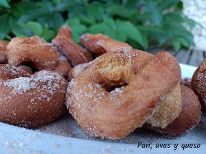 rosquillas de anis thermomix - pan uvas y queso