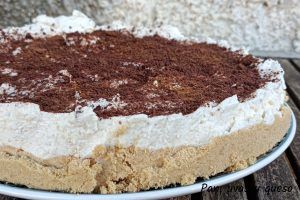 tarta de queso y chocolate thermomix - pan uvas y queso