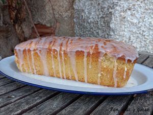 cake limon glaseado thermomix - pan uvas y queso